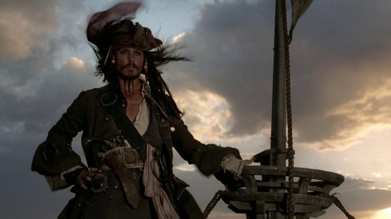 Jack Sparrow on ship