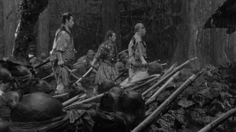 Seven Samurai battle