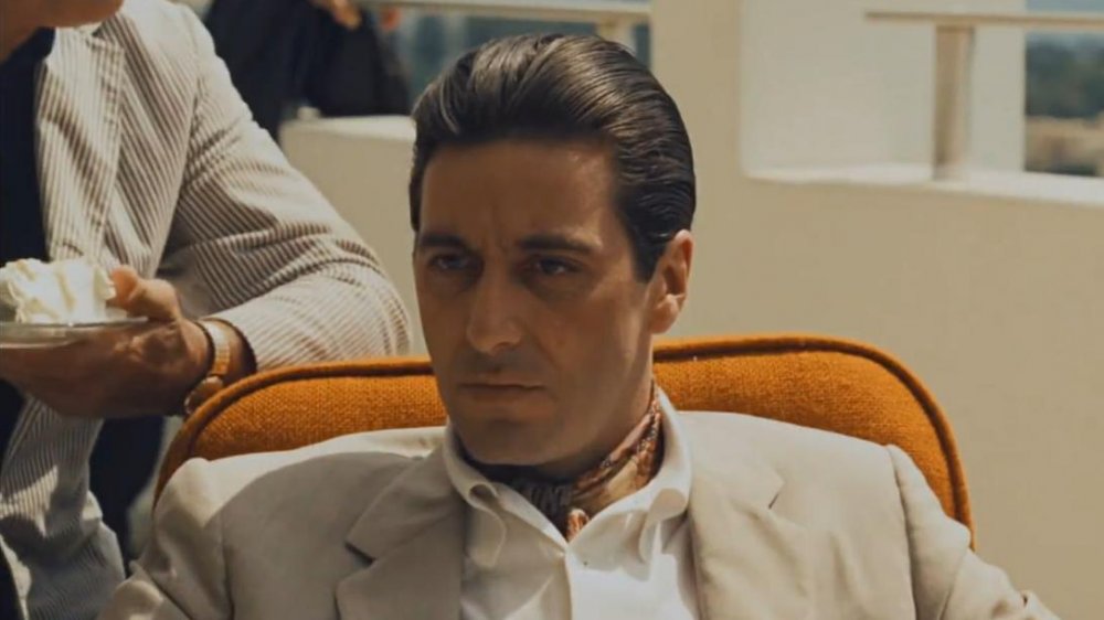 Al Pacino as Michael Corleone in The Godfather Part 1 and Part 2