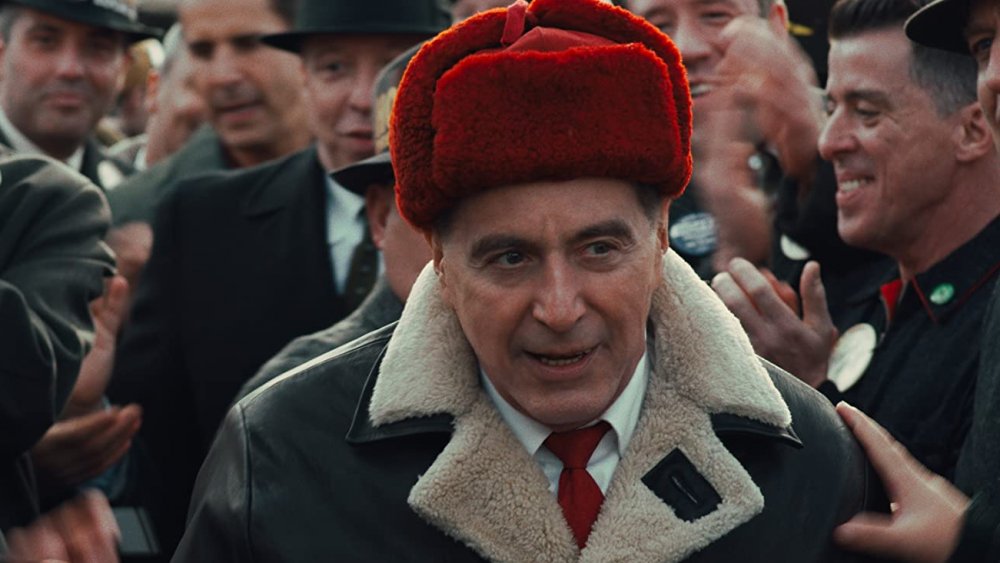 Al Pacino as Jimmy Hoffa in The Irishman