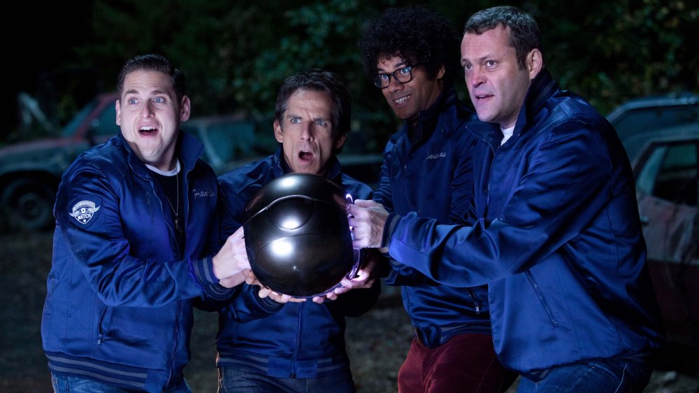 Jonah Hill, Ben Stiller, Richard Ayoade, Vince Vaughn in The Watch