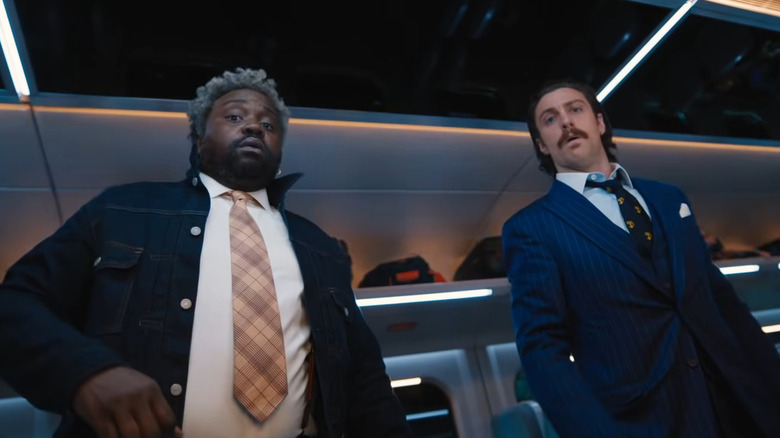 Brian Tyree Henry and Aaron Taylor-Johnson surprised