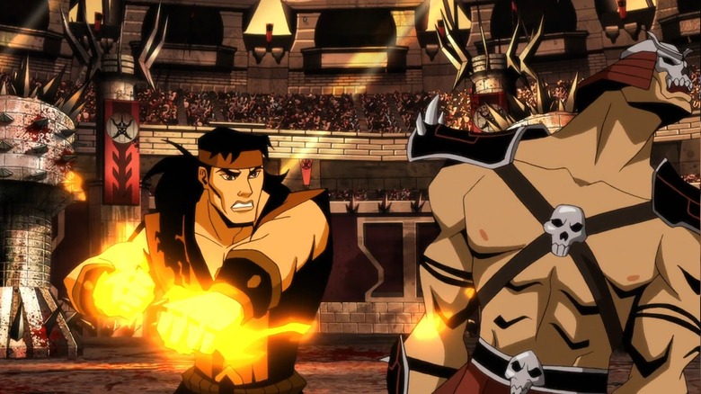 Mortal Kombat Battle of the Realms Liu Kang vs Shao Kahn