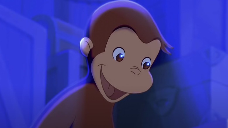 Curious George smiling