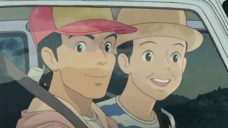 Only Yesterday characters smiling