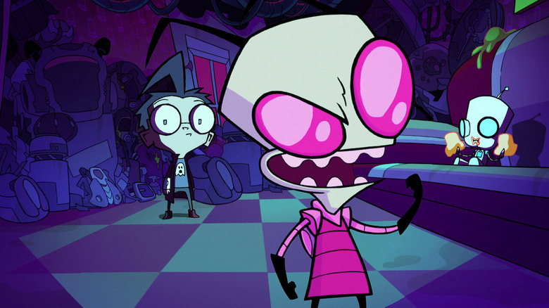 Invader Zim cackling