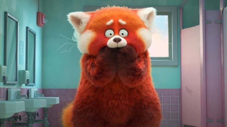 Mei as a red panda