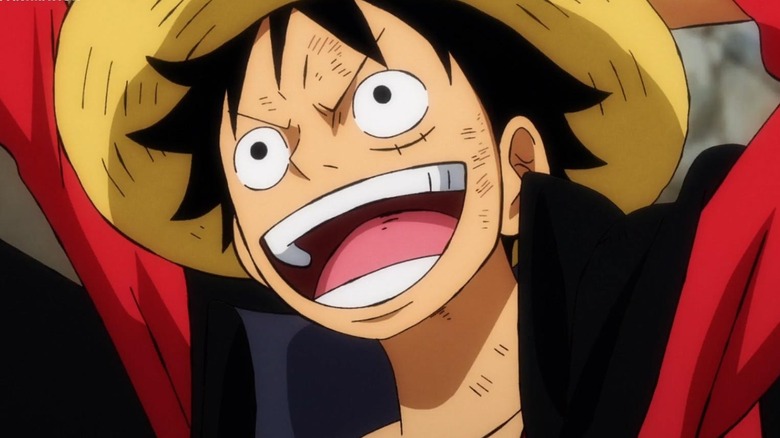 Monkey D. Luffy in battle