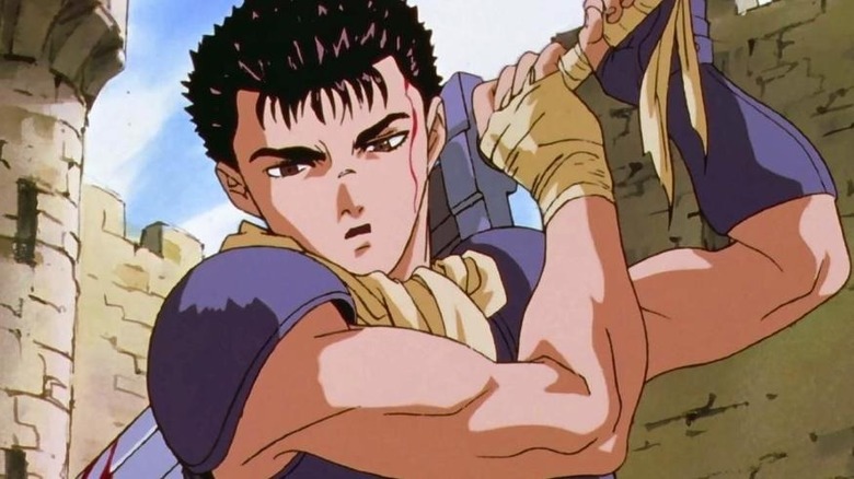 Guts with his sword