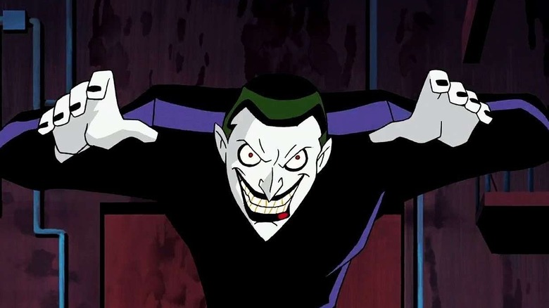 Joker raises his hands