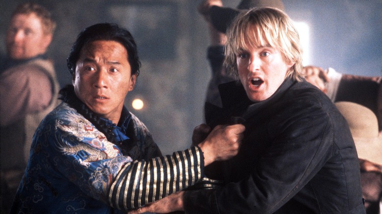 Jackie Chan and Owen Wilson in Shanghai Noon