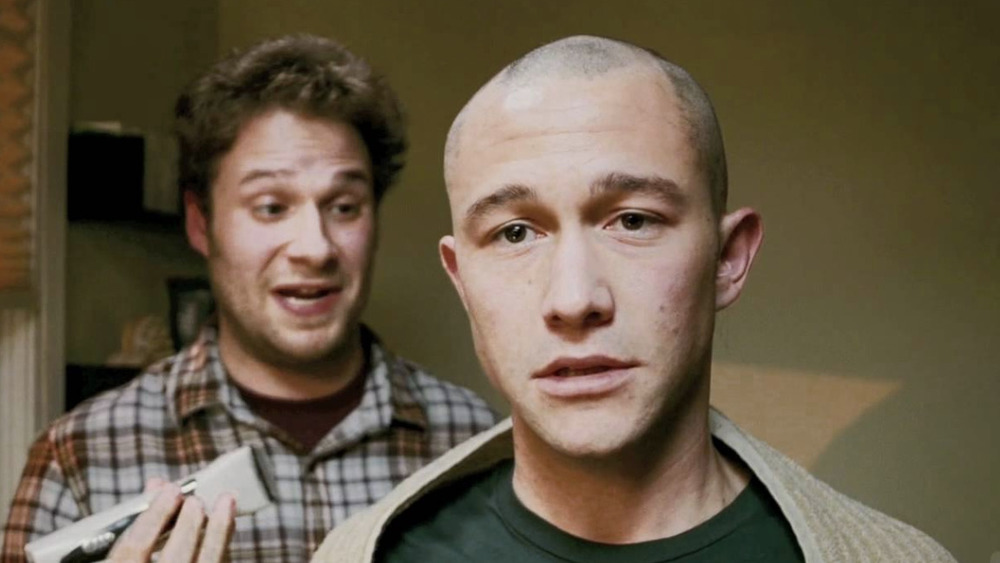 Joesph Gordon-Levitt staring at mirror