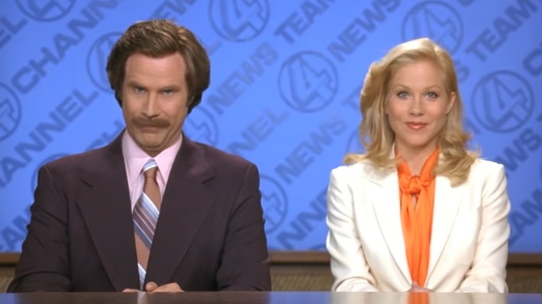 Ron Burgundy and Veronica Cartwright feuding