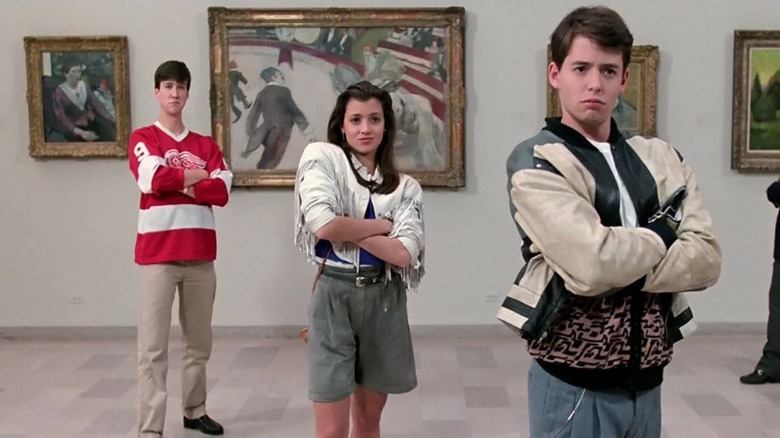 Ferris and friends in museum