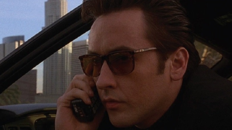 John Cusack on phone