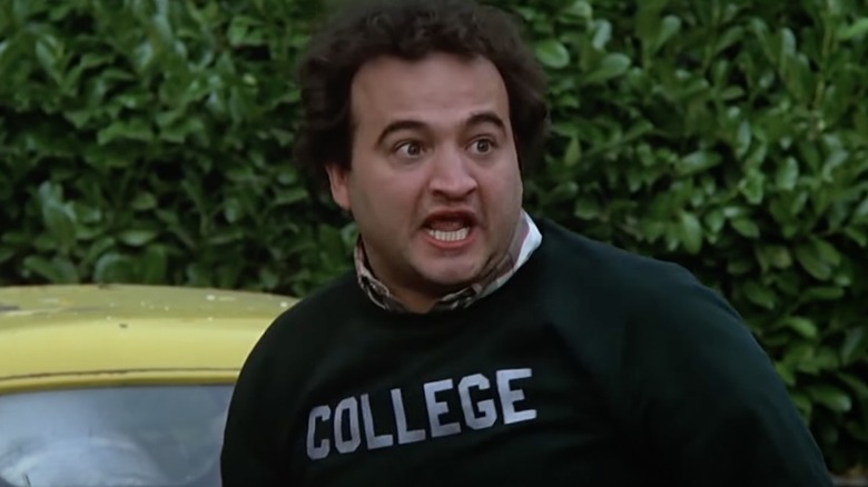 John Belushi shouting