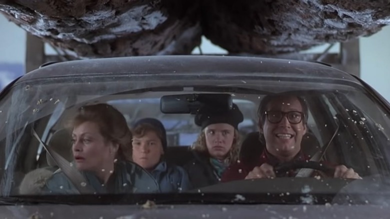 Clark Griswold driving