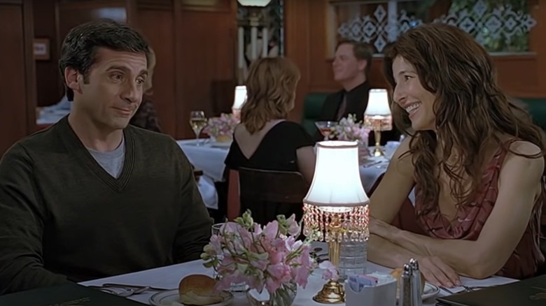 Steve Carell and Catherine Keener smiling