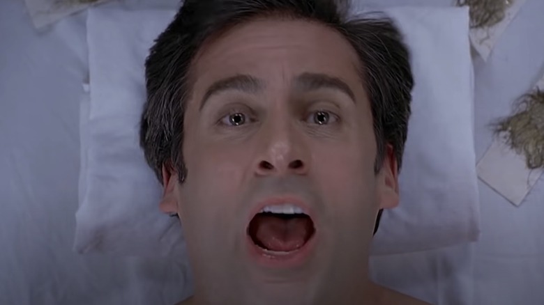 Steve Carell screaming