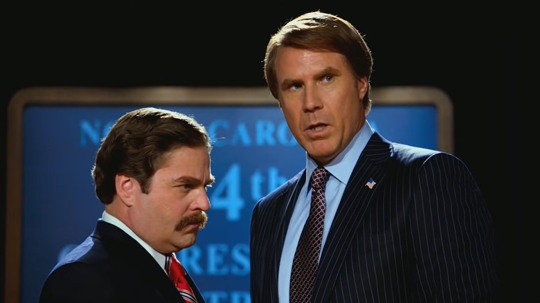 Will Ferrell with Zach Galifianakis