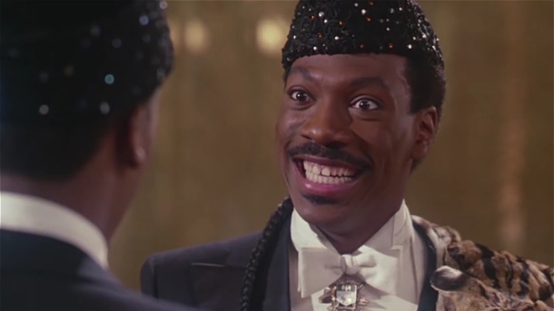 Eddie Murphy smiling