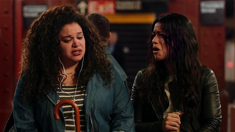 Gina Rodriguez crying