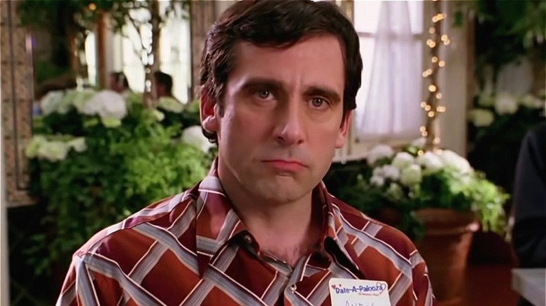 Steve Carell looking sad