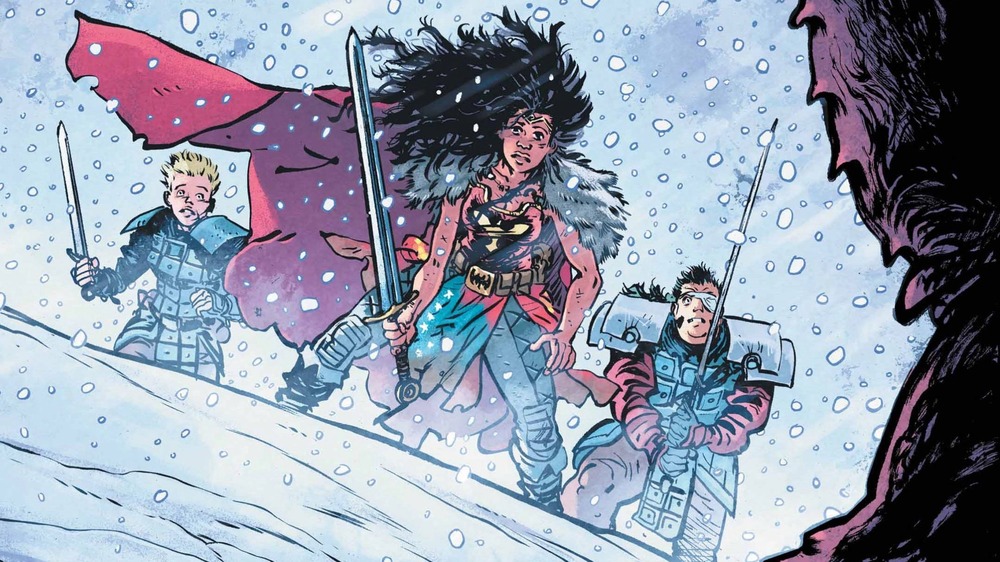 Wonder Woman: Dead Earth snow