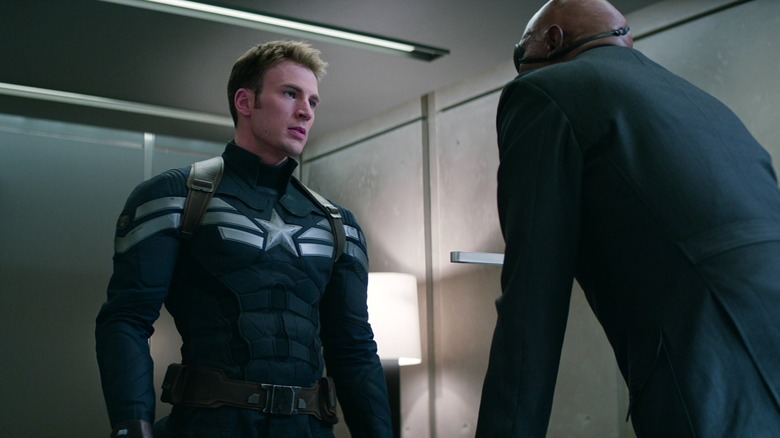 Steve Rogers and Nick Fury talk