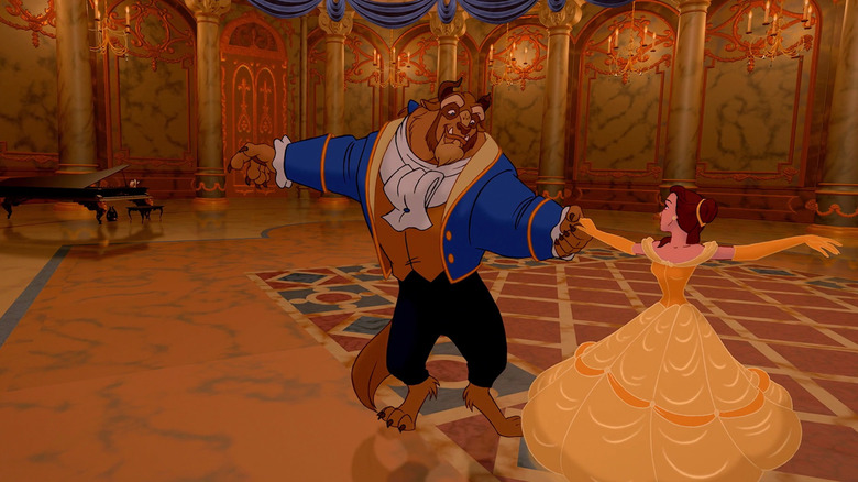 Belle dances with the Beast