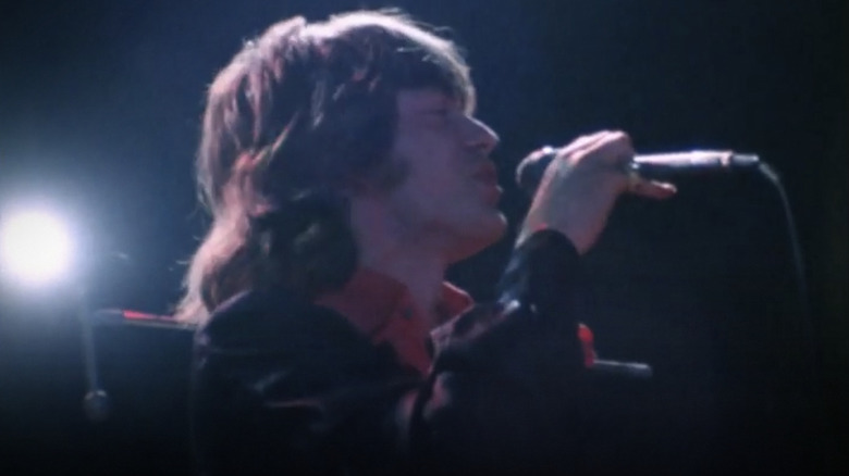 Mick Jagger singing