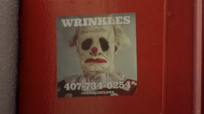 Wrinkles the Clown advertising