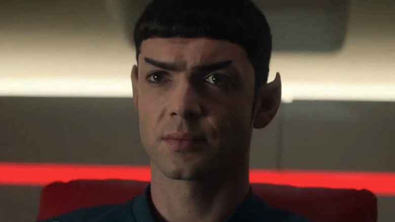 Spock debriefs Pike