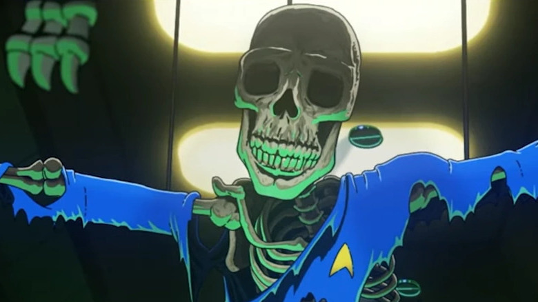 The skeleton of Spock Two