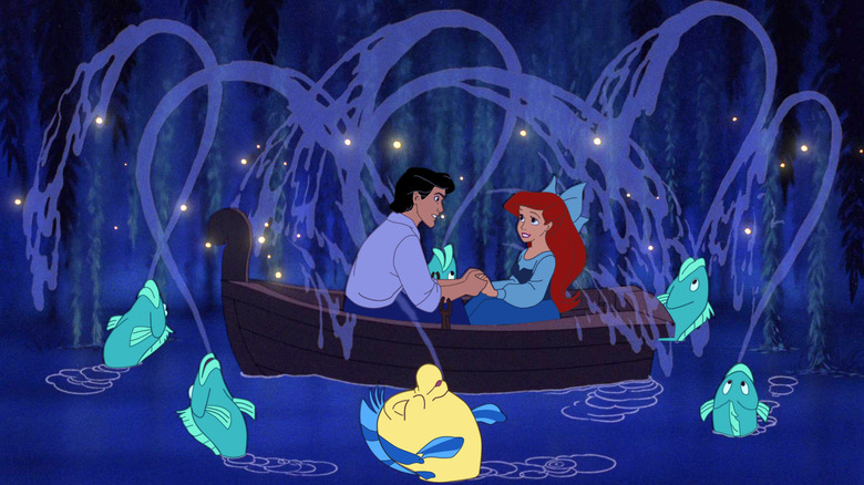 Ariel and Eric in boat