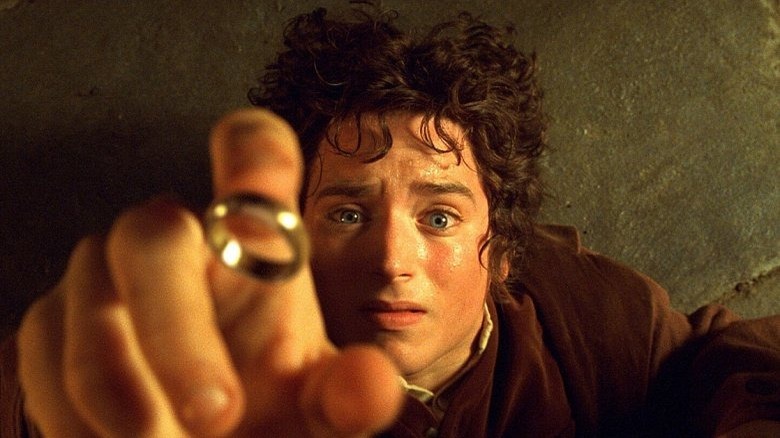 Frodo catches ring