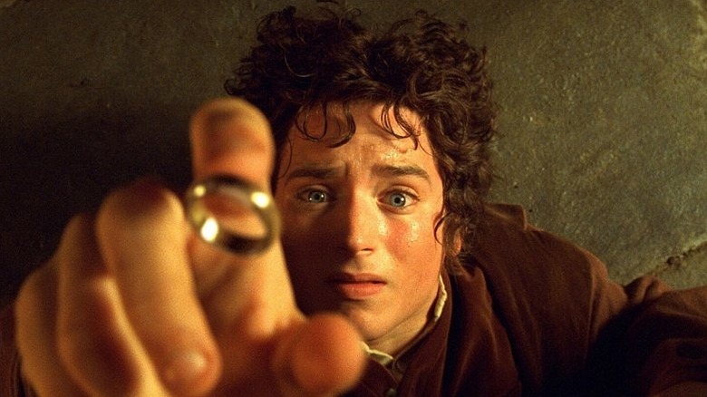 Frodo catches ring