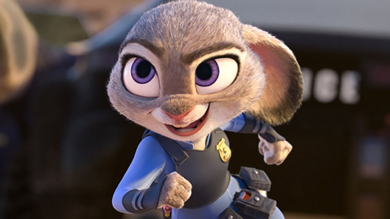 Judy running