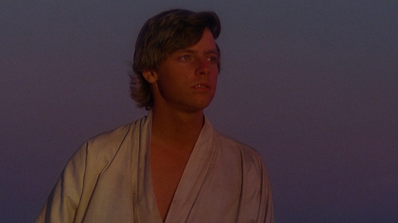 Luke Skywalker daydreaming