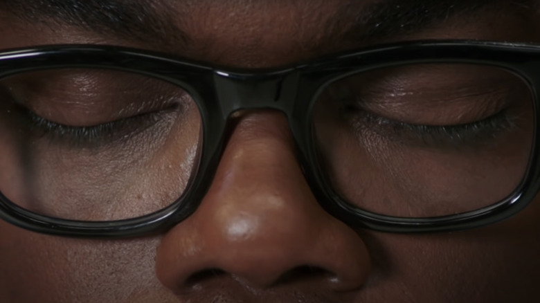 Chidi relives his past memories in "The Answer"