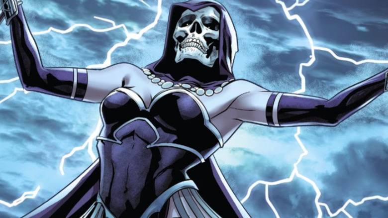 Marvel Comics Death looks intimidating