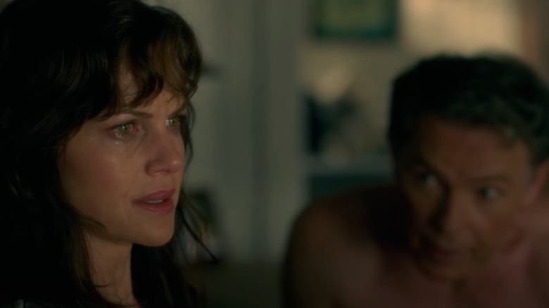 Carla Gugino scared