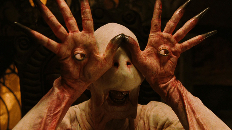 The Pale Man's hand eyes