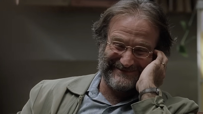 Robin Williams laughing