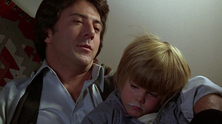 Kramer with his son