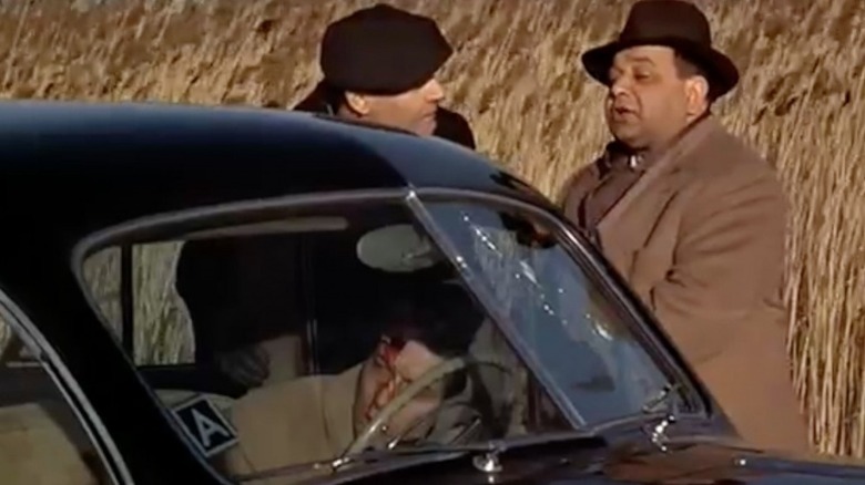 Clemenza and Lampone leave Paulie's corpse