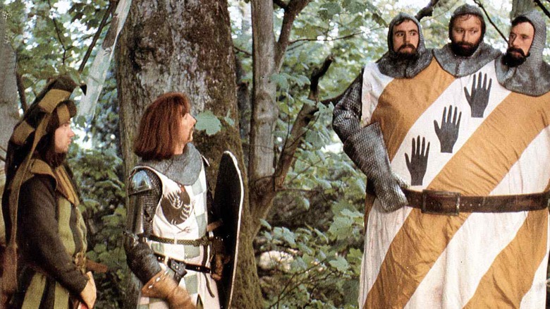 Still from Monty Python and the Holy Grail