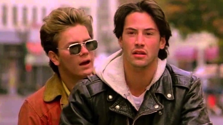 River Phoenix and Keanu Reeves