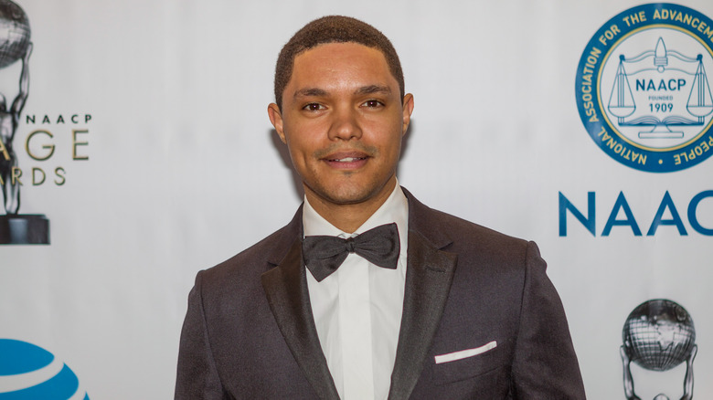 Trevor Noah wearing tuxedo