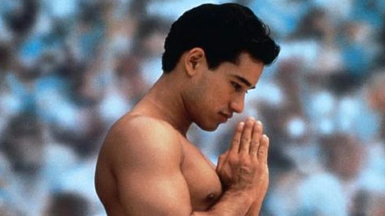 Mario Lopez in Breaking the Surface: The Greg Louganis Story